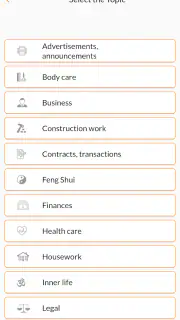 Feng Shui Fortune Calendar screenshot 2