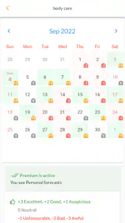 Feng Shui Fortune Calendar screenshot 8