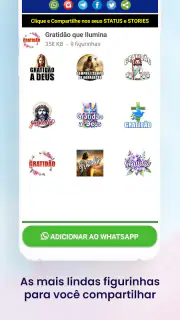 Figurinhas de Gratidão screenshot 7