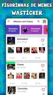 Figurinhas de memes WASticker screenshot 2