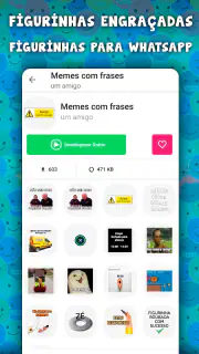 Figurinhas de memes WASticker screenshot 5