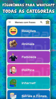 Figurinhas de memes WASticker screenshot 6