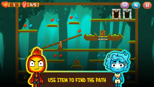 Fireboy e Watergirl: Online screenshot 4