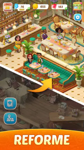 Flambé: Merge & Cook screenshot