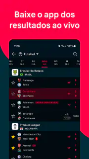 Flashscore: Resultados ao Vivo screenshot 1