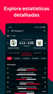 Flashscore: Resultados ao Vivo screenshot 5
