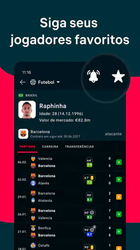 Flashscore: Resultados ao Vivo screenshot