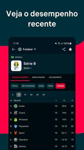 Flashscore: Resultados ao Vivo screenshot