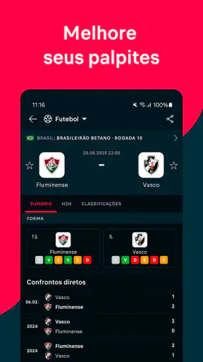 Flashscore: Resultados ao Vivo screenshot