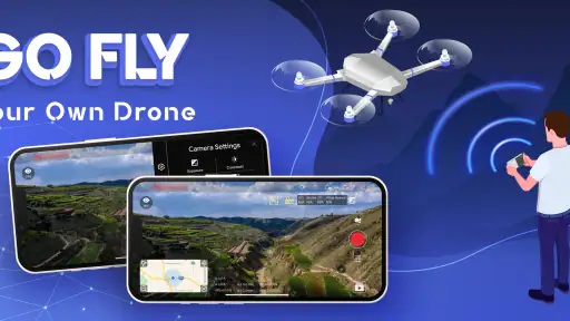 Fly Go: Controle de Voo Drone screenshot 1