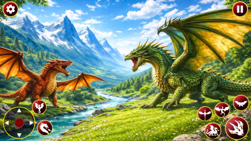 Flying Dragon Sim: Be A Dragon screenshot 2
