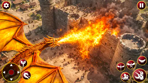 Flying Dragon Sim: Be A Dragon screenshot 3