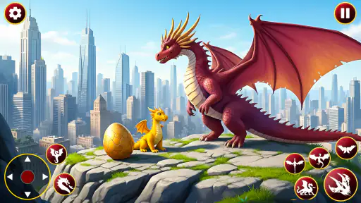Flying Dragon Sim: Be A Dragon screenshot 8