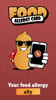 Food Allergy Card screenshot 1