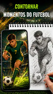 Football Draw: Sketch & Trace screenshot 2