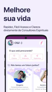 fortunica - Psíquicos & Tarot screenshot 1