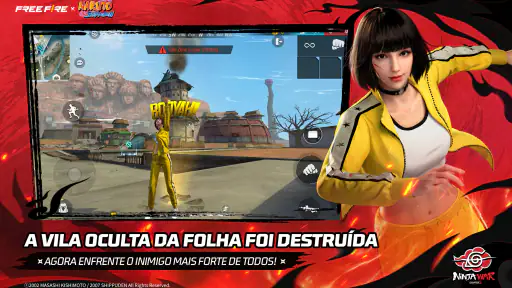 Free Fire x NARUTO SHIPPUDEN screenshot