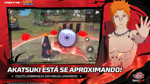 Free Fire x NARUTO SHIPPUDEN screenshot