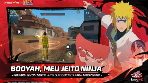 Free Fire x NARUTO SHIPPUDEN screenshot