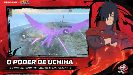 Free Fire x NARUTO SHIPPUDEN screenshot