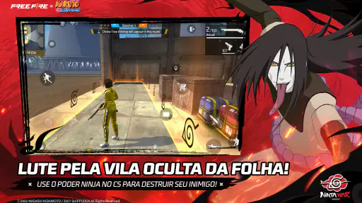 Free Fire x NARUTO SHIPPUDEN screenshot
