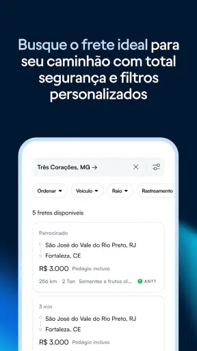 Fretebras: fretes pra caminhão screenshot