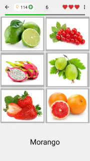 Frutas e legumes - Fotos-Quiz screenshot 2