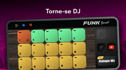 Funk Brasil: DJ MPC drum pads screenshot 4