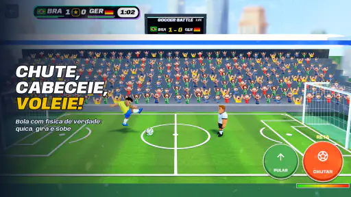 Futebol Batalha: Gol a Gol x1 screenshot 2