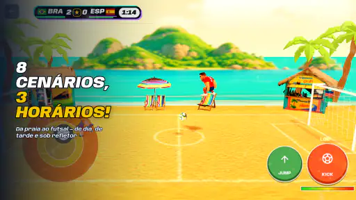 Futebol Batalha: Gol a Gol x1 screenshot 6