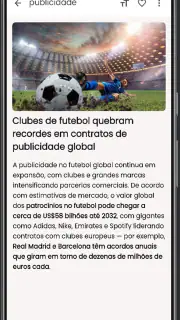Futebol Brasil Brasileiro screenshot 4