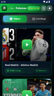 Futemax Futebol daHora Ao Vivo screenshot 2