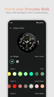 Galaxy Ultra Watch Face screenshot 3