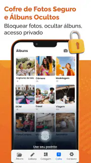 Galeria de fotos e álbuns screenshot 3