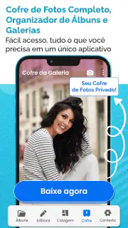 Galeria de fotos e álbuns screenshot 8