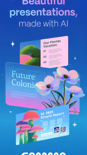 Gamma: AI Slides & Slideshow screenshot 1