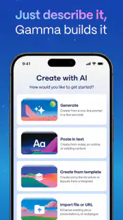 Gamma: AI Slides & Slideshow screenshot 2