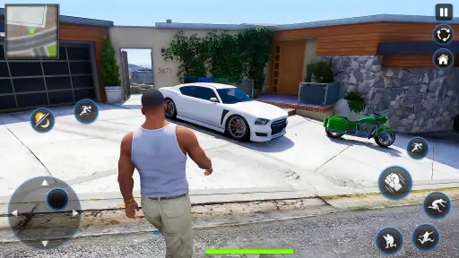 Gangster Car Game Offline screenshot 1