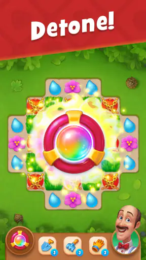 Gardenscapes screenshot