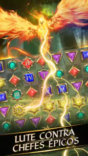 Gemstone Legends: RPG match 3 screenshot 3