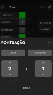 Gerenciador: torneios e chaves screenshot 1