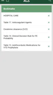 Geriatrics At Your Fingertips screenshot 6
