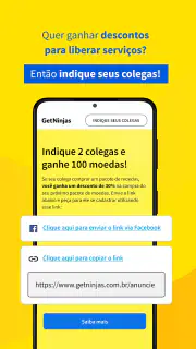 GetNinjas para Profissional screenshot 7