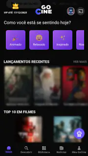 GoCine - Filmes em casa screenshot 1