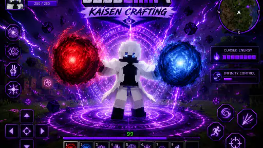 GOJOCRAFT : Kaisen Crafting screenshot 1