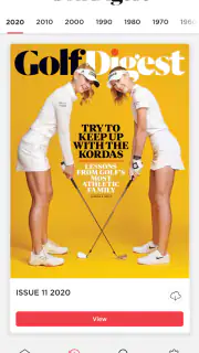 Golf Digest Magazine screenshot 5
