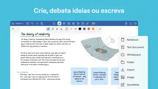 Goodnotes: AI anotações,docs screenshot 2