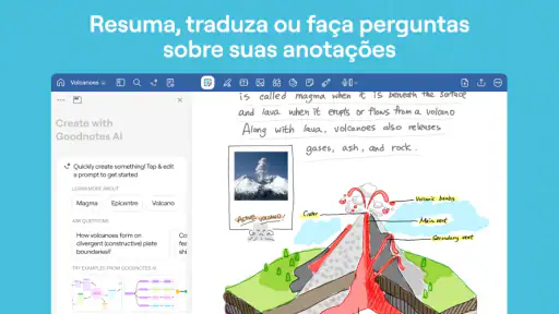 Goodnotes: AI anotações,docs screenshot 3