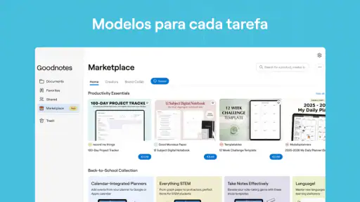 Goodnotes: AI anotações,docs screenshot 8