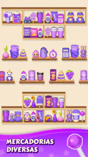 Goods sorting Jogo de Combinar screenshot 2